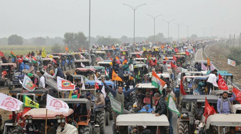 farmers protest in India